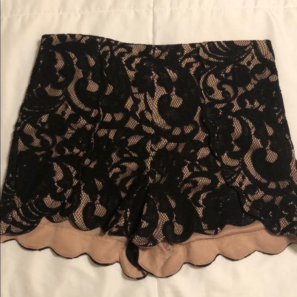 Lace shorts